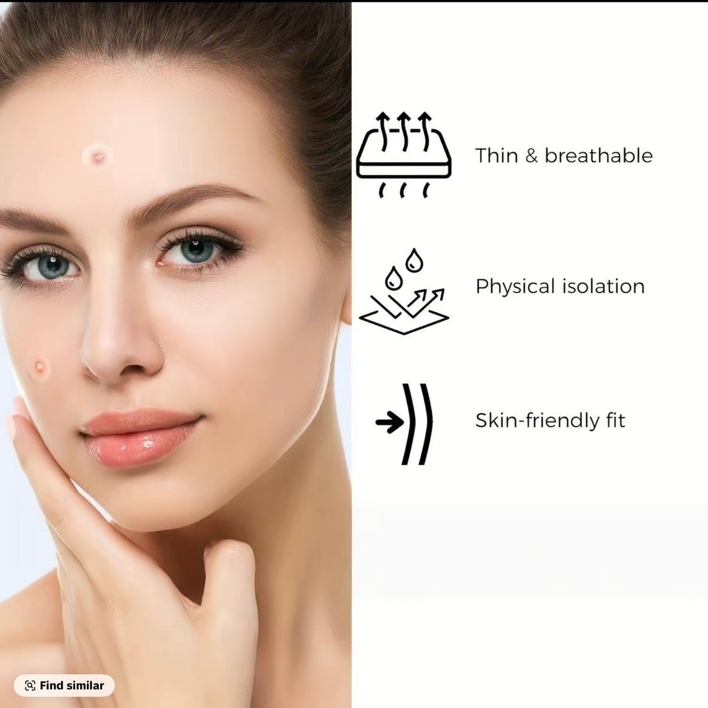 480 Pieces Facial Hydrocolloid Acne Patches, Cute Star - Shaped Coverings, Alcohol - Free, Odorless, Gentle, Mild & Non - Irritating, Suitable for All Skin Types - New Trendings