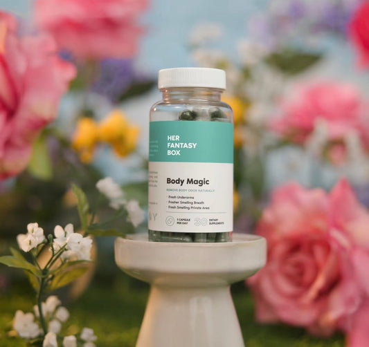 Body Magic Chlorophyll Pill - For Body Odor, Detox & Skin - New Trendings