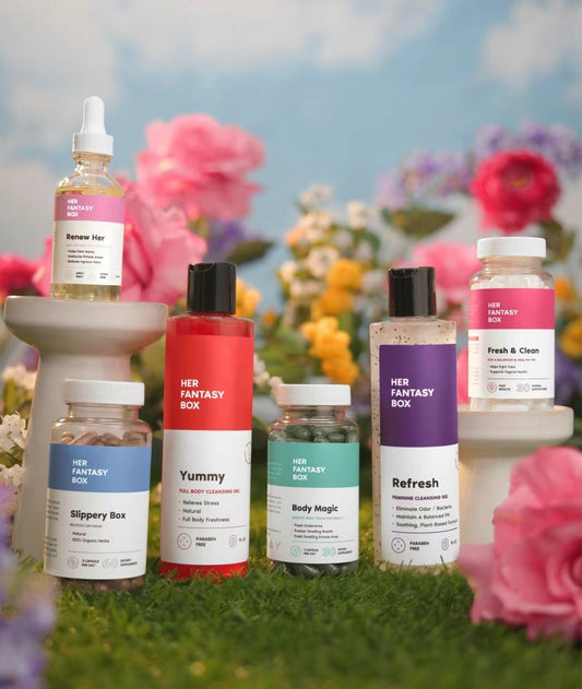 Her Fantasy Box – The Balance Bundle | Feminine Hygiene & Self - Care - New Trendings