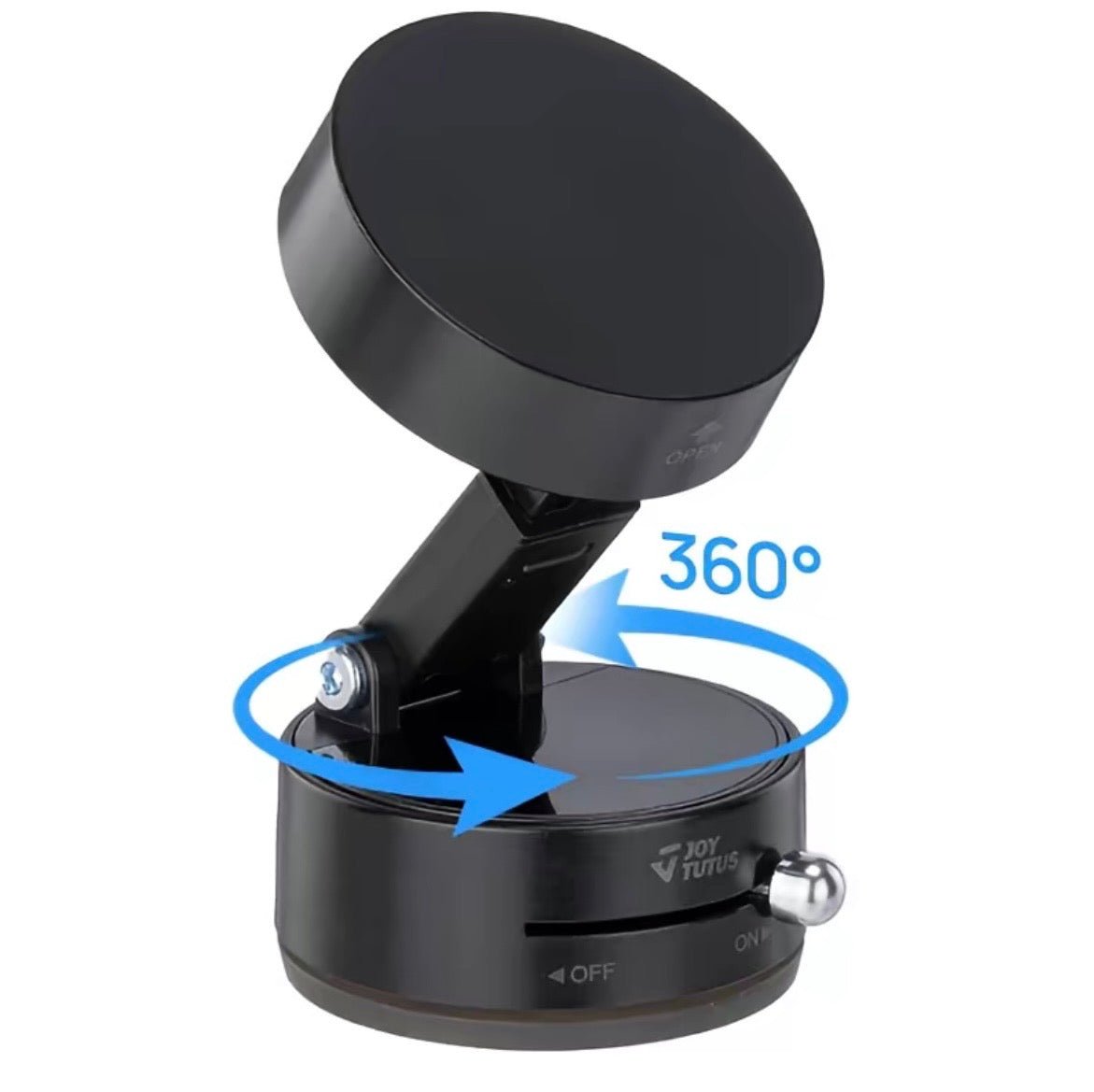 Joytutus 360° Rotatable Vacuum Suction Car Phone Holder Universal for Apple & Android with Powerful Suction GPS Navigation Hands - Free Calls Compact Design - New Trendings