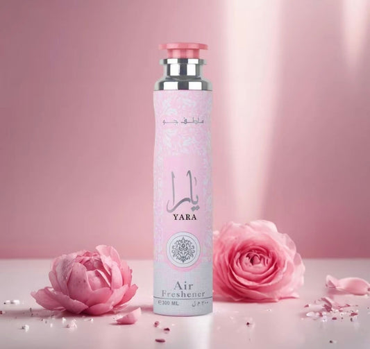 Lattafa Perfumes Yara Home Air Freshener 300ml – Floral Vanilla & Woody Fragrance - New Trendings